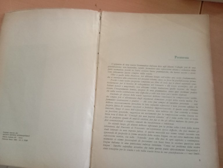 Arte maggiore, Grammatica e sintessi italiana, SEI, 1968