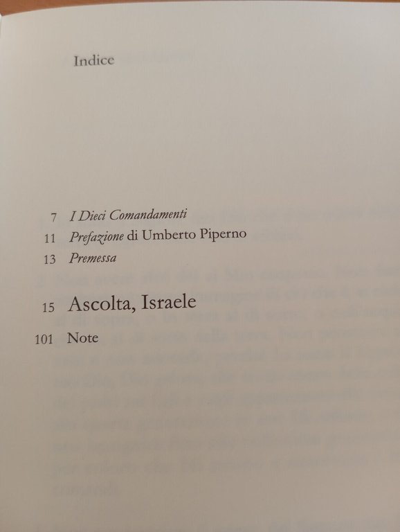 Ascolta, Israele, Antonio Tirri, Giuntina, 1999