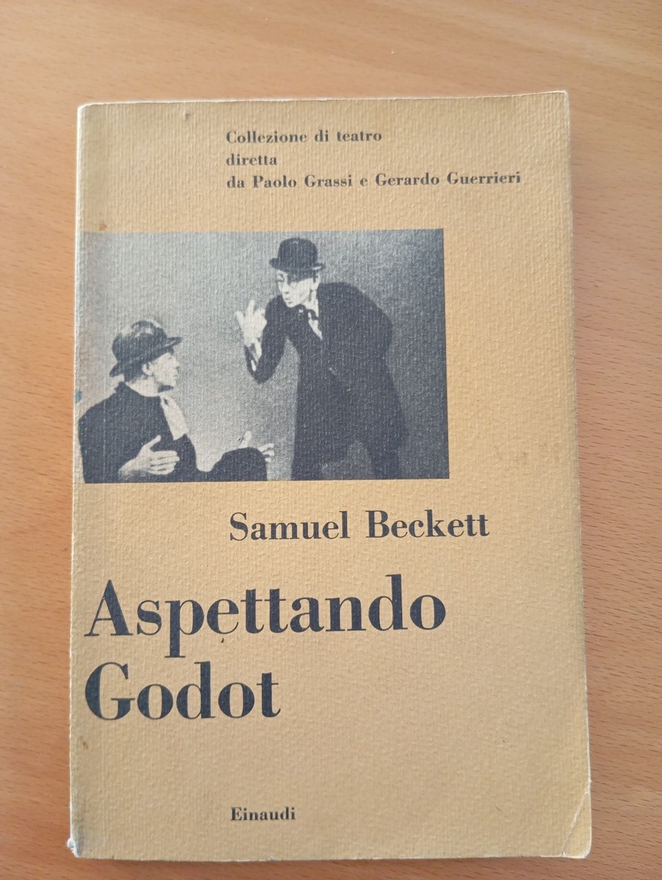 Aspettando Godot, Samuel Beckett, Einaudi, Paoo Grassi, Gerardi Guerrieri, 1961
