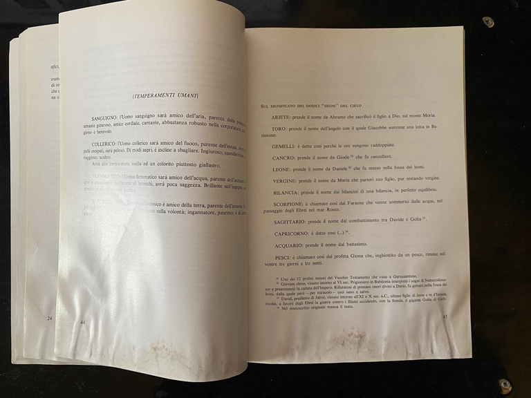 Astronomia ed Astrologia Medioevo manoscritto inedito, Pezzella 1982 LEGGI BENE