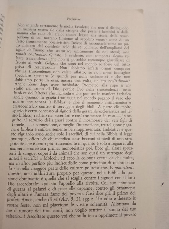 Ateismo nel cristianesimo, Ernst Bloch, Feltrinelli, 1976