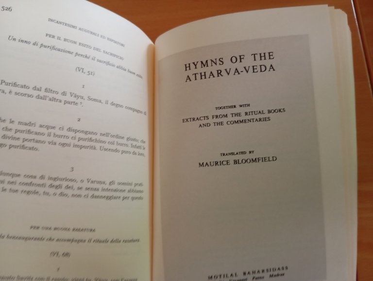 Atharvaveda, Inni magici, Orlandi - Sani, UTET, 1992 | Immagine Gallery 11