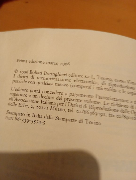 Attesi imprevisti, Paolo Perticari, Bollati Boringhieri, 1996 LEGGI BENE SOTTO