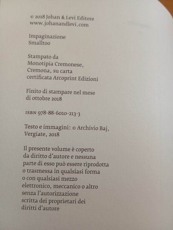 Automitobiografia, Enrico Baj, 2018
