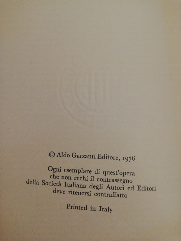 Autonomia ed eteronomia dell'arte, Luciano Anceschi, 1976, Garzanti