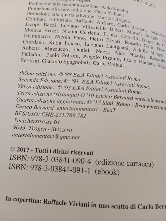 Autori e drammaturgie, Enciclopedia del teatro, Quarta edizione aggiornata 2017