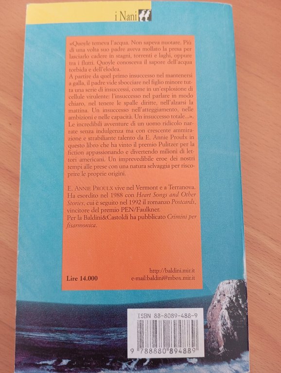 Avviso ai naviganti, E. Annie Proulx, Baldini e Castoldi, 1998