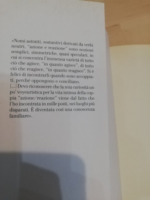 Azione e reazione, Jean Starobinski, Einaudi, 2001