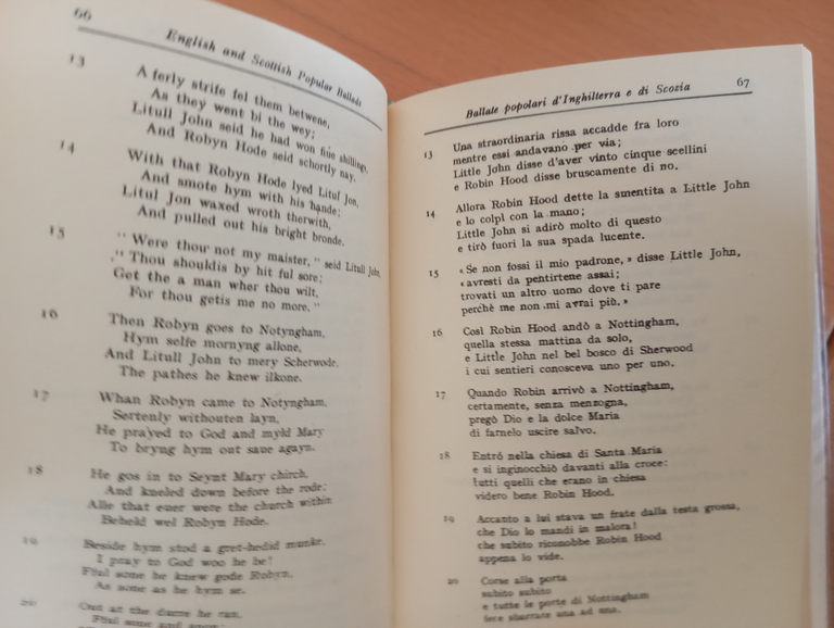 Ballate popolari d'Inghilterra e di Scozia, Sergio Baldi, Sansoni, 1946