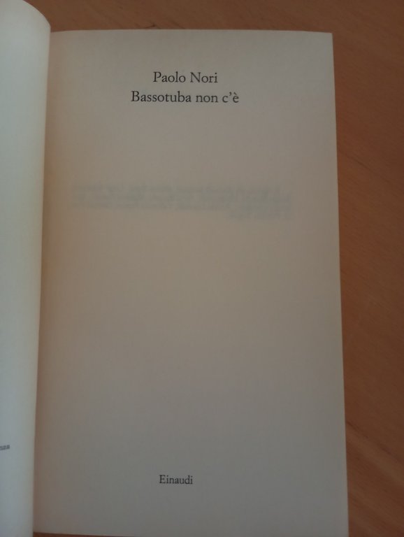 Bassotuba non c'è, Paolo Noti, Einaudi, 2000 | Immagine Gallery 8