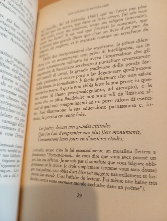 Baudelaire e la poetica della malinconia, Giovanni Macchia, Rizzoli, 1992