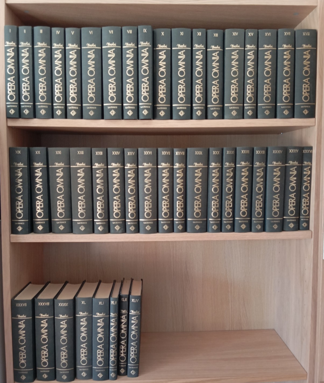 Benito Mussolini Opera Omnia, La Fenice, 44 volumi, (36 più …