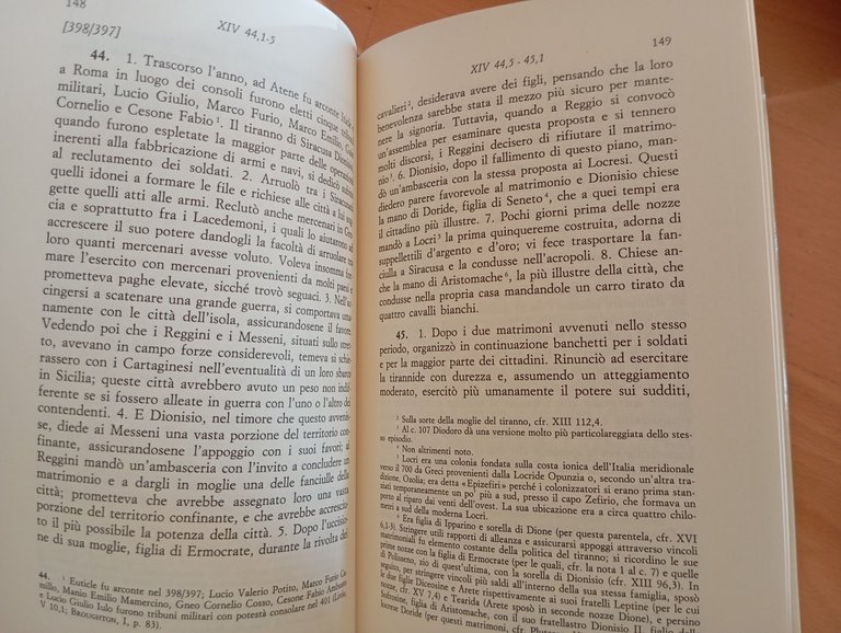 Diodoro Siculo, Biblioteca storica, Libri XIV-XVII, Rusconi 1985, I edizione | Immagine Gallery 10