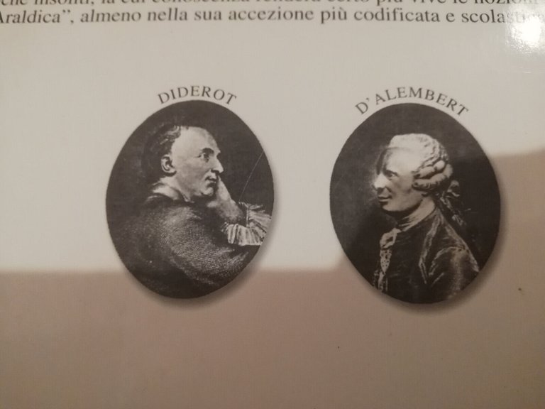 Blasoni e araldica, Diderot D'alembert, L'encyclopedie, 2000