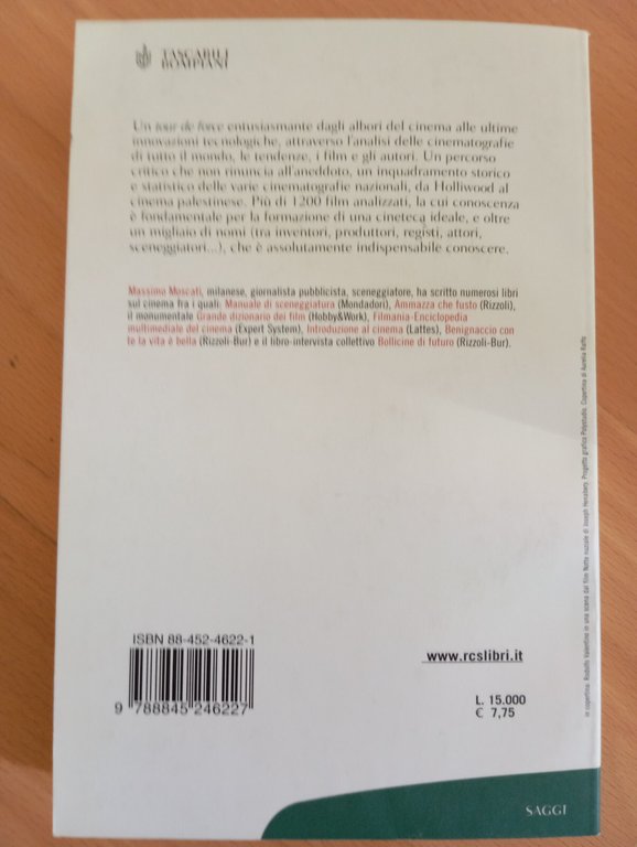 Breve storia del cinema, Massimo Moscati, Bompiani, 2000 | Immagine Gallery 8