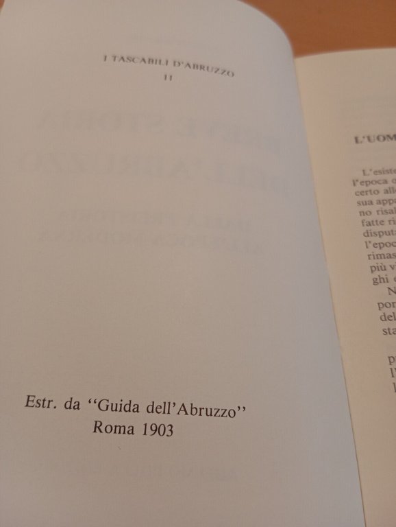 Breve storia dell'Abruzzo, Enrico Abbate, Adelmo Polla, 1986