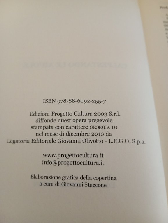 Calpestando le aiuole, Antonietta Tiberia, Edizioni Progetto Cultura, 2003 | Immagine Gallery 14