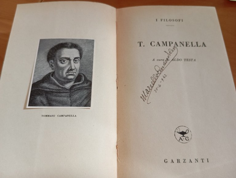 Campanella, Aldo Testa, Garzanti, 1941