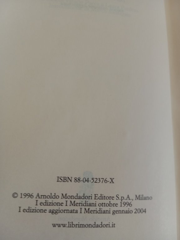 Canzoniere, Petrarca, Meridiani Mondadori, 2004 | Immagine Gallery 9