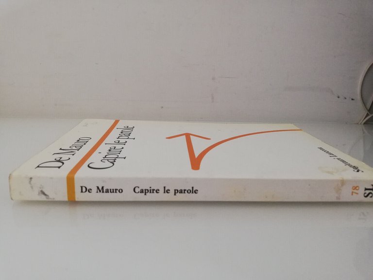 Capire le parole, Tullio De Mauro, 1994, Laterza, prima edizione