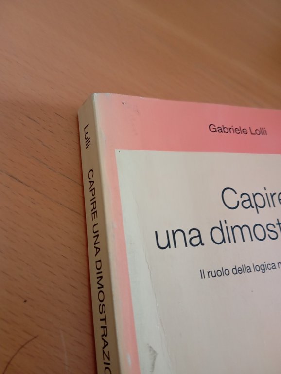 Capire una dimostrazione, Gabriele Lolli, Il Mulino, 1988 | Immagine Gallery 10