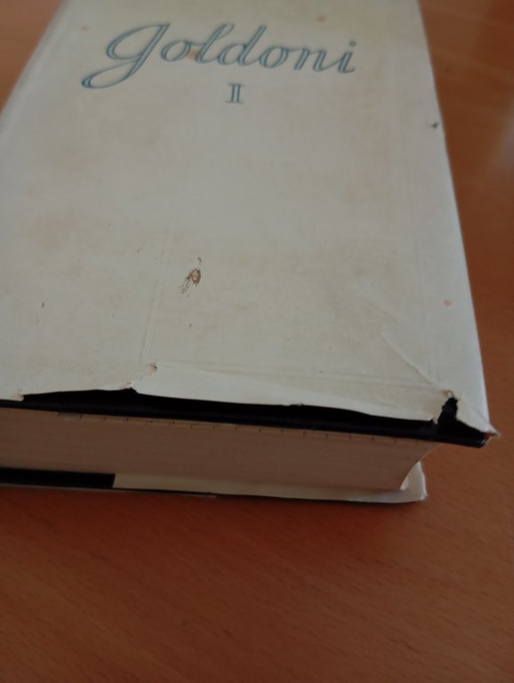 Carlo Goldoni, Opere volume I, prima, 1, Mondadori, 1959 | Immagine Gallery 8