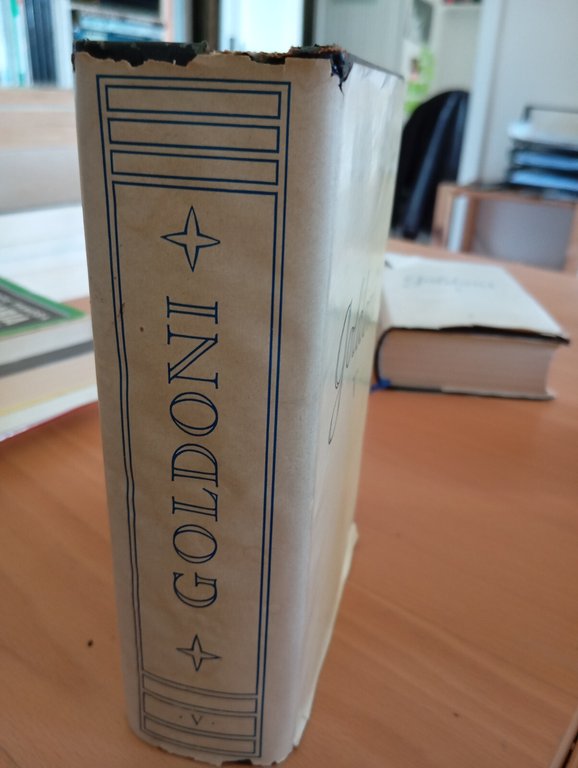 Carlo Goldoni, Opere volume V quinto 5, Mondadori, 1959 | Immagine Gallery 3