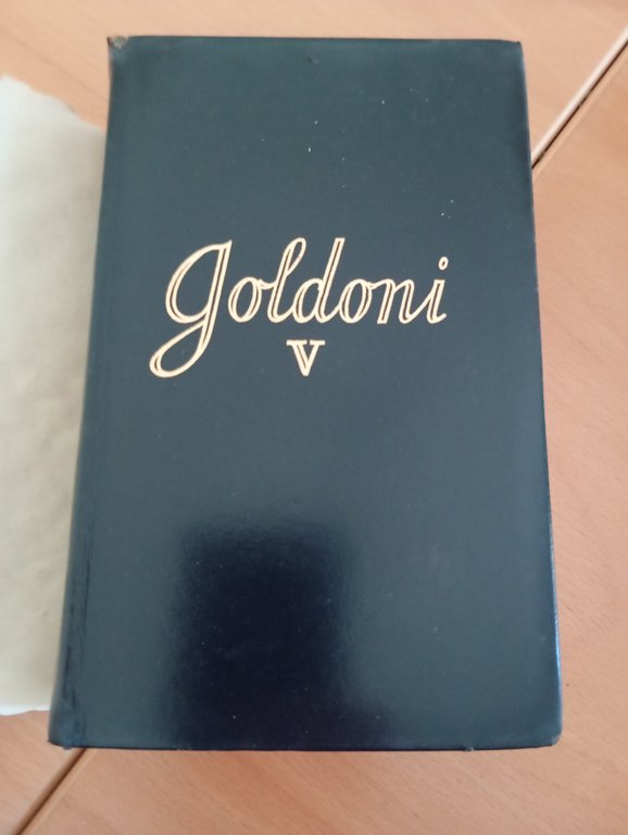 Carlo Goldoni, Opere volume V quinto 5, Mondadori, 1959 | Immagine Gallery 11