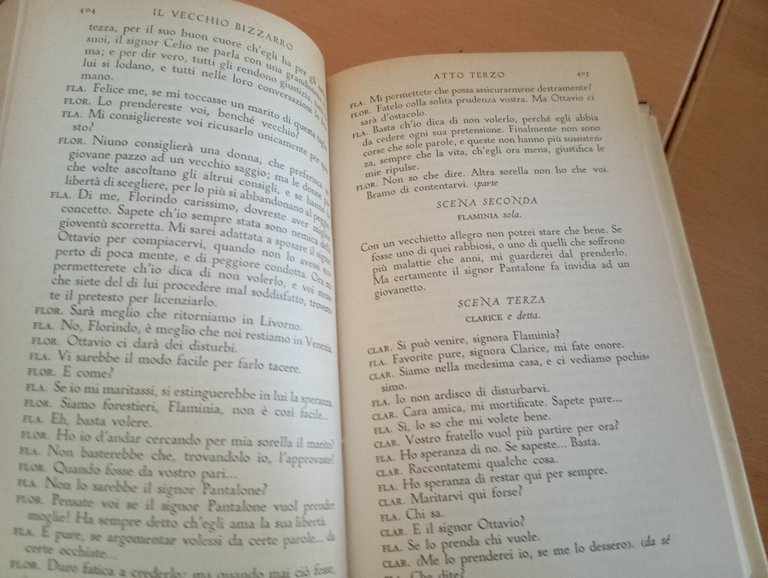 Carlo Goldoni, Opere volume V quinto 5, Mondadori, 1959 | Immagine Gallery 17