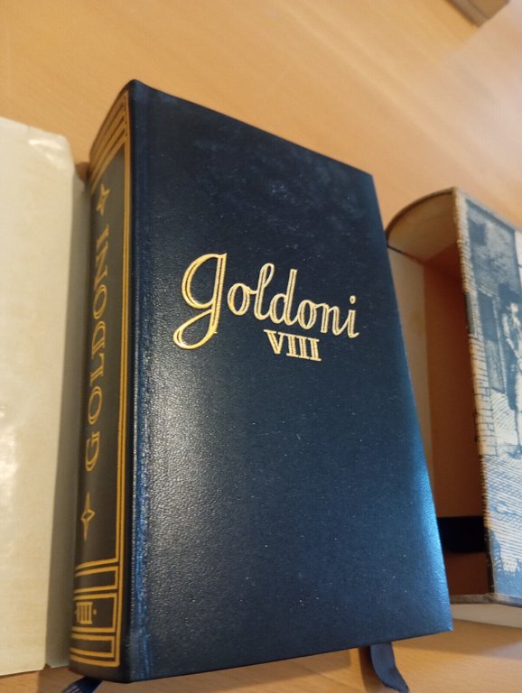 Carlo Goldoni, Opere volume VIII ottavo 8, Con cofanetto, Mondadori, …