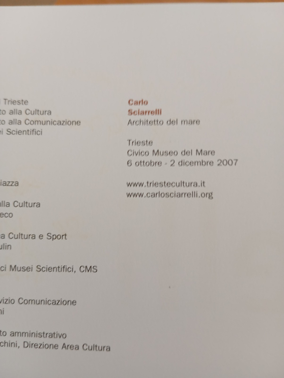 Carlo Sciarrelli, architetto del mare, Comunicarte Edizioni, 2007 | Immagine Gallery 6