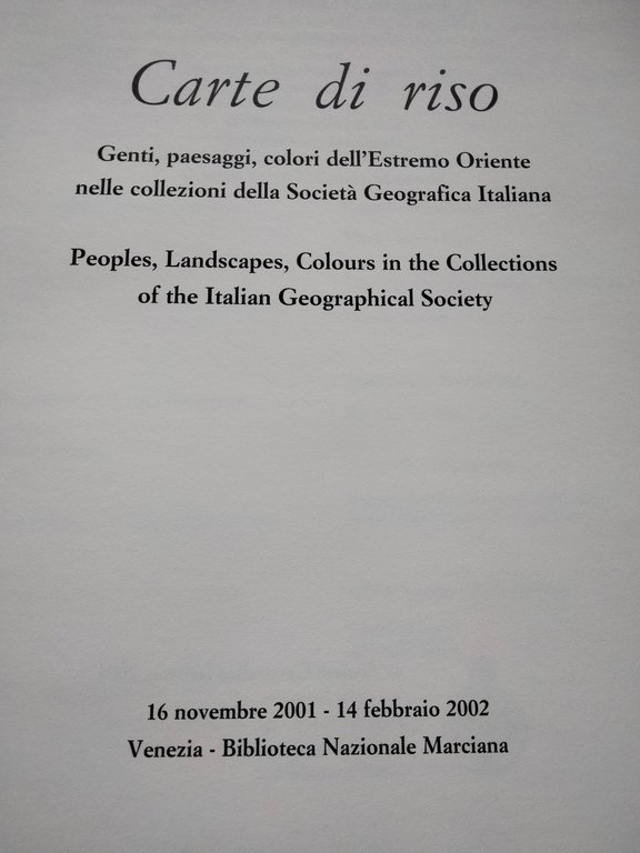 Carte di Riso. Carte colori Estremo Oriente, società Geografia Italiana, … | Immagine Gallery 4