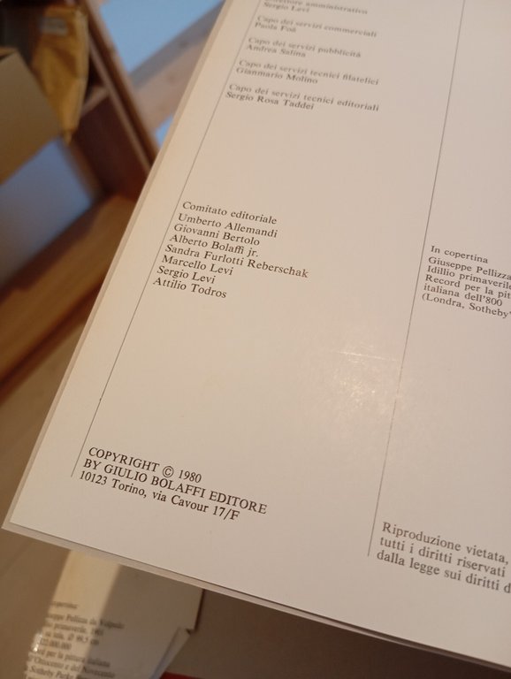 Catalogo Bolaffi della pittura italiana dell'Ottocento n. 9, 1980 | Immagine Gallery 20