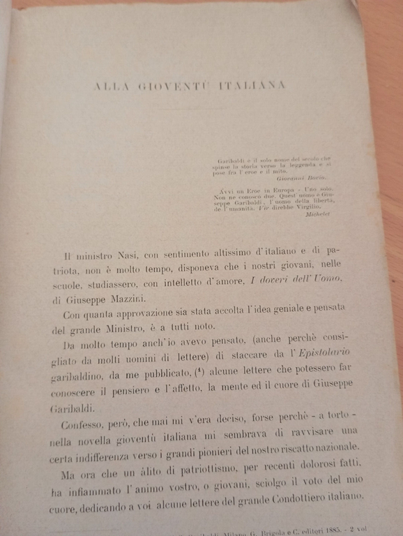 Cento lettere di Giuseppe Garibaldi scelte ed annotate da E. …