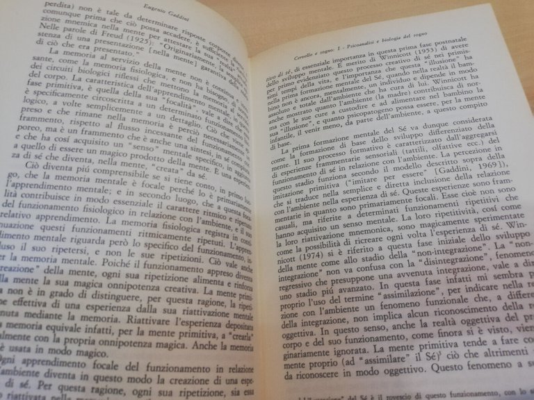 Cervello e sogno. Neurobiologia e psicologia, Bertini Violani, Feltrinelli, 1982