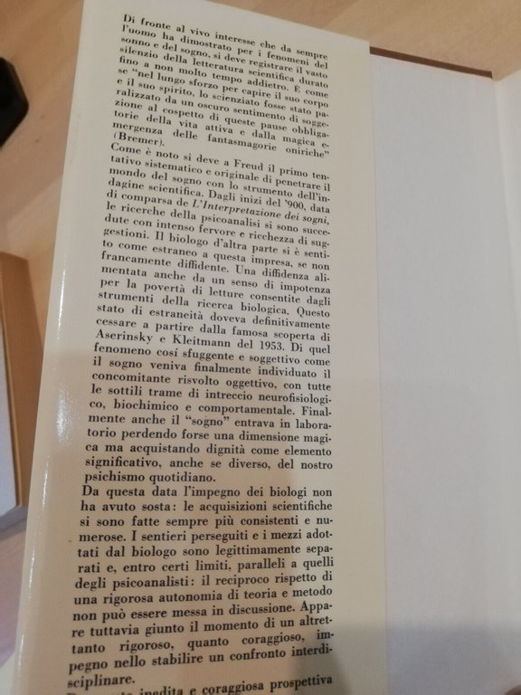 Cervello e sogno. Neurobiologia e psicologia, Bertini Violani, Feltrinelli, 1982