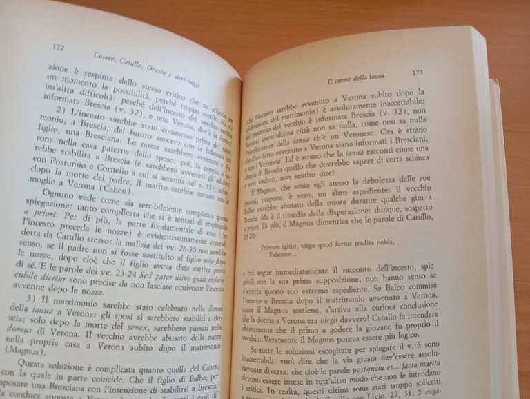 Cesare, Catullo, Orazio e altri saggi, Scritti minori I, Gennaro … | Immagine Gallery 9