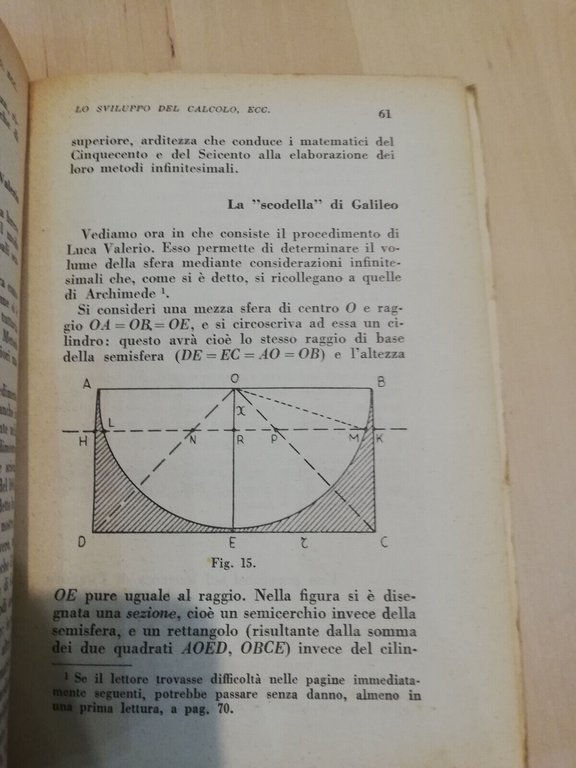 Che cosa il calcolo infinitesimale, Attilio Frajese, Studium, 1954