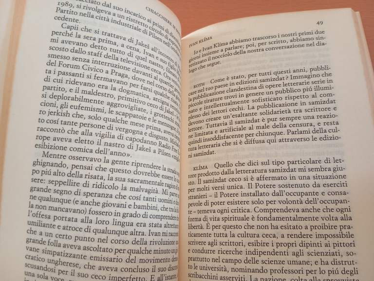 Chiacchiere di bottega, Philip Roth, Einaudi, 2004, Fuori catalogo