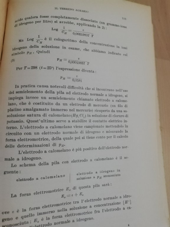 Chimica pedologica Il terreno ed i fertilizzanti, Ciro Ravenna, Zanichelli, …