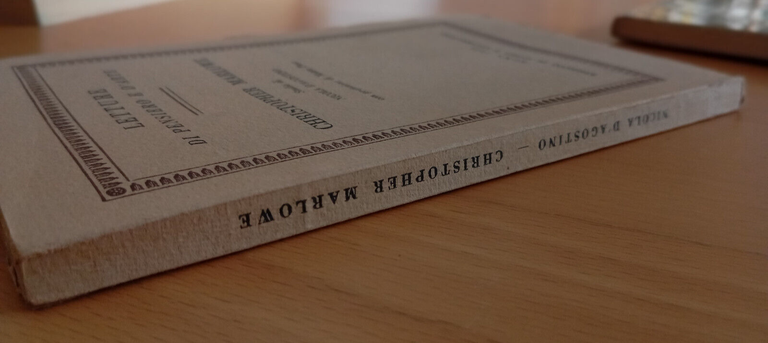 Christopher Marlowe, Nicola D'Agostino, 1950 | Immagine Gallery 3