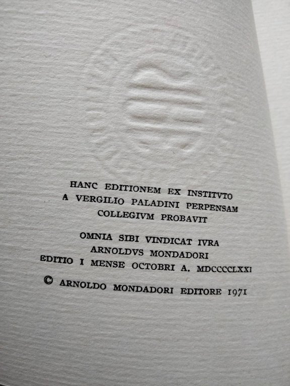 Cicerone, Laelius - De amicitia, In latino, Mondadori, 1971 | Immagine Gallery 4