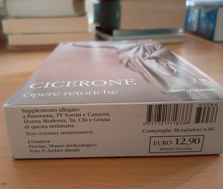 Cicerone, Opere Retoriche, Classici latini collezione Mondadori, 2007 | Immagine Gallery 3