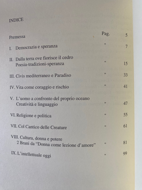 Civis mediterraneo e paradiso, Antonia maria Corsaro, Edizioni Tracce, 1994