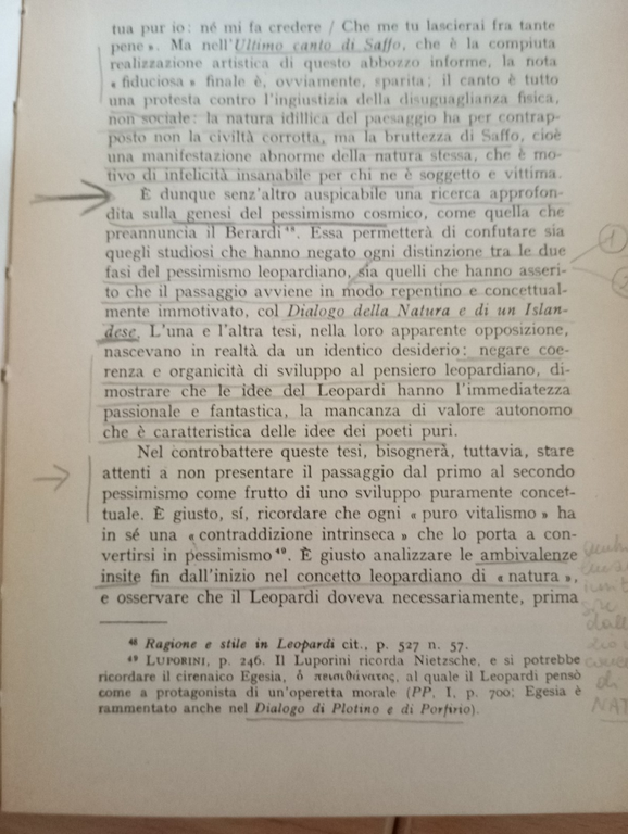 Classicismo e Illuminismo nell'Ottocento italiano, Sebastiano Timpanaro, 1969