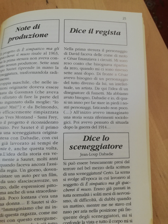 Claude Sautet, Prefazione Aldo Tassone, 1996, Dino Audino Editore