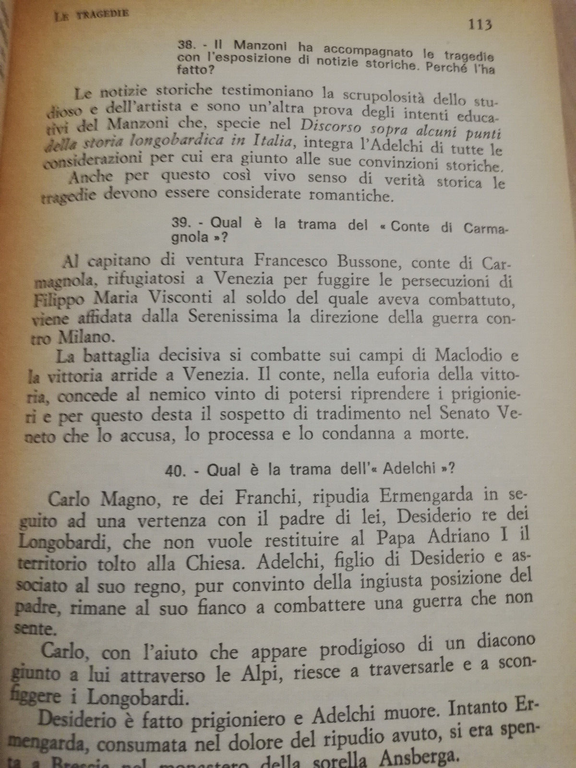 Colloqui di letteratura italiana, Roberto Zampilloni, Le Monnier, 1970