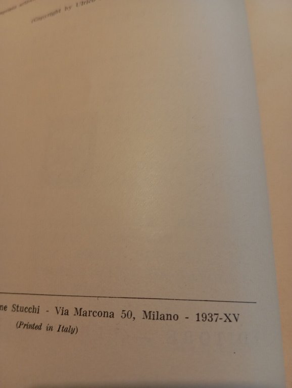 Colture tropicali, volume primo 1, O. Campese, Hoepli, 1937