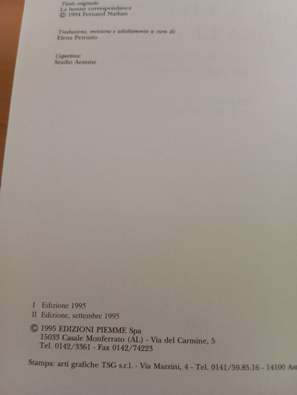 Come scrivere bene una lettera, Henri Fontenay, Piemme, 1995 | Immagine Gallery 6