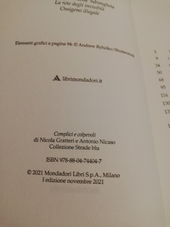 Complici e colpevoli, Nicola Gratteri, Antonio Nicaso, 2021, Mondadori